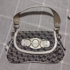 Guess Vintage Monogrammed Shoulder Bag